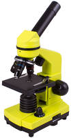PROMOCJA!Mikroskop Levenhuk Rainbow 2L x40-400 Limonka