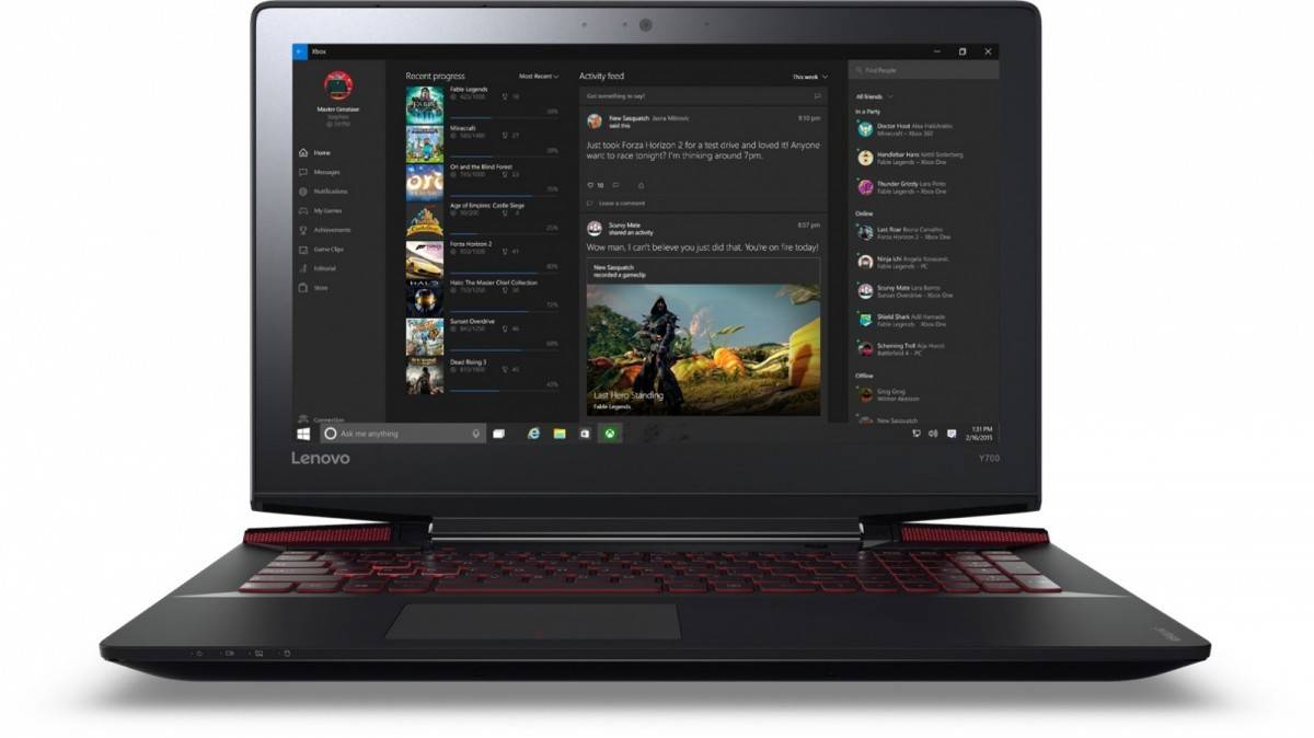 Torba gratis! LENOVO Y700 i7-6700HQ 15.6'' 4GB DDR4 / 120GB SSD / GTX960 4GB / MAT IPS FHD / Win10P - Wysyłka gratis!