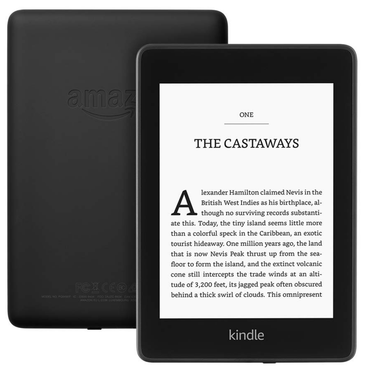 Kindle Paperwhite 4 (2018) / 8GB / IPX8 / Wi-Fi / Black (czarny) / Wersja bez reklam