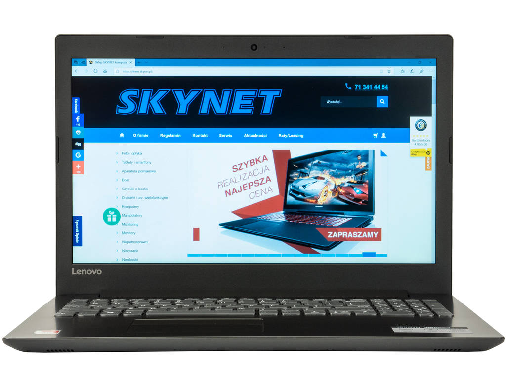 Lenovo Ideapad 330 A6-9225 15.6" / 4GB DDR4 / 128GB SSD / FHD - Wysyłka gratis!