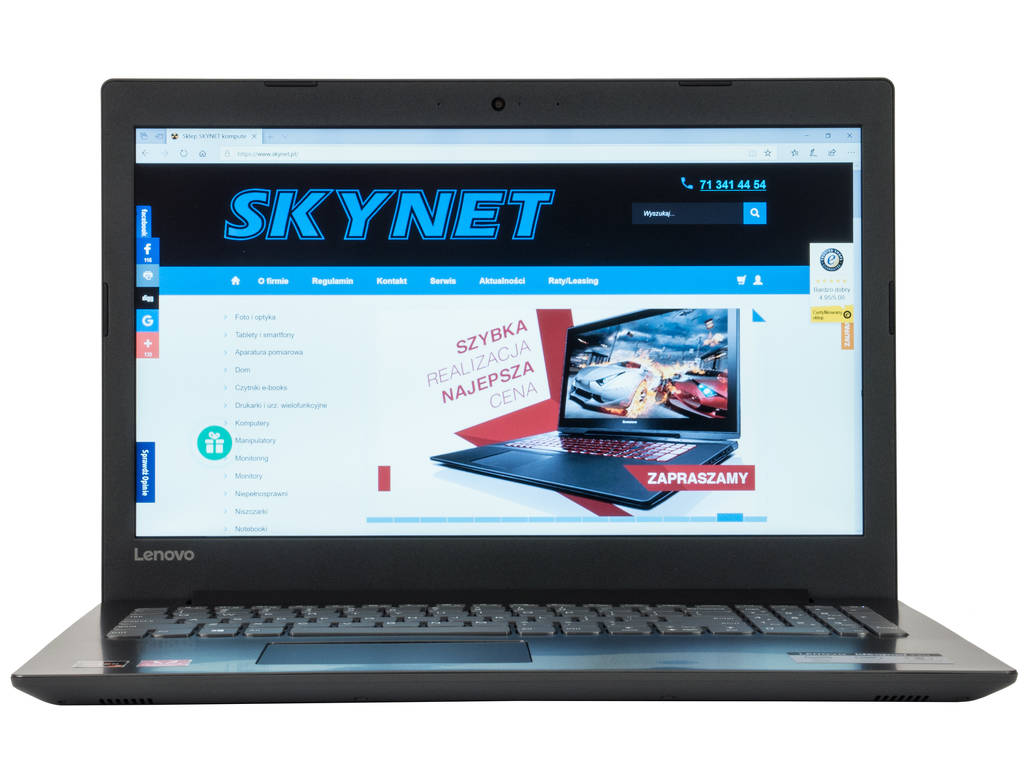 Lenovo Ideapad 330 Ryzen 3 15.6" / 4GB DDR4 / 1TB - Wysyłka gratis!