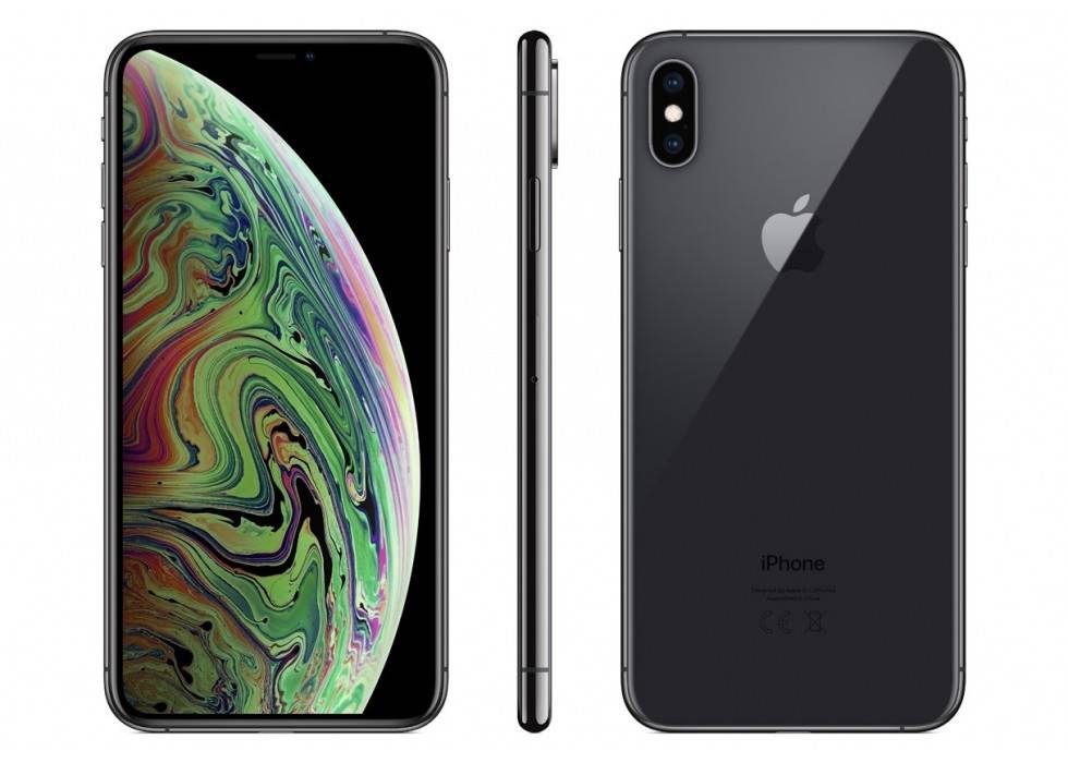 Okazja, szyba, ładowarka indukcyjna, etui gratis! Apple iPhone Xs Max 64GB Space Gray (gwiezdna szarość), 6.5&#8221 Super Retina HD, IP68, A12, iOS 12, FV23% - Wysyłka gratis!