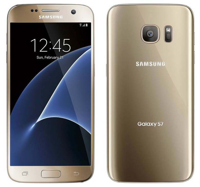 Samsung Galaxy S7 4G LTE Gold Platinum (złoty), 64bit Octa Core, 4GB RAM, 5.1" Quad HD sAMOLED, FV23% - Wysyłka gratis!