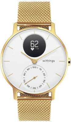 Withings Steel HR - smartwatch z pomiarem pulsu (metal, złoty, 36mm)