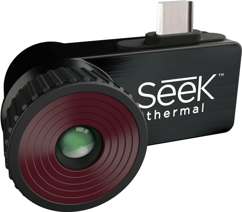 Seek Thermal Compact PRO FF - kamera termowizyjna do smartfonów z systemem Android USB-C (zasięg około 550m)  - Wysyłka gratis!